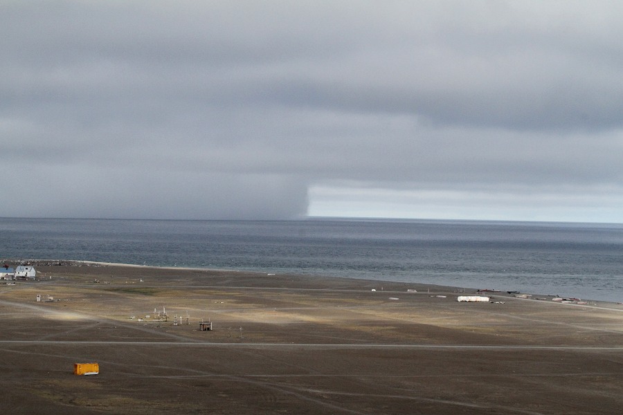 Gambell, Alaska - not unexpected big Bering Sea storm moving in along with hopefully good birds!