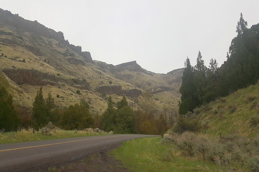 The South Hills of Idaho south of Twin Falls, ID