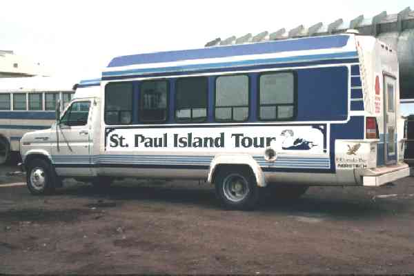 St. Paul Island Tours Bus - St. Paul, Alaska