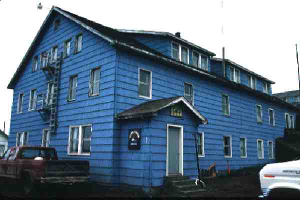 'old' King Eider Hotel (new one at the airstrip now), St. Paul, Alaska