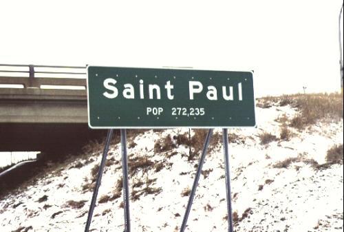 St. Paul, Alaska, or was that Minnesota?