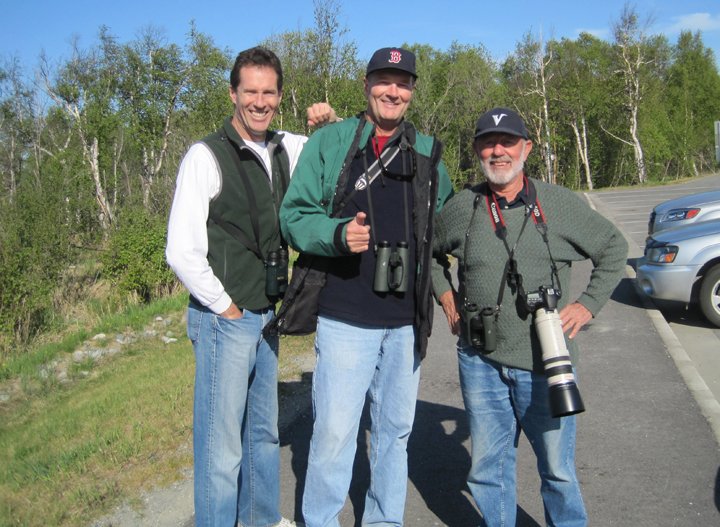 John Vanderpoel (w/brother on left) and Sandy Komito -2011- (Anchorage, Alaska)