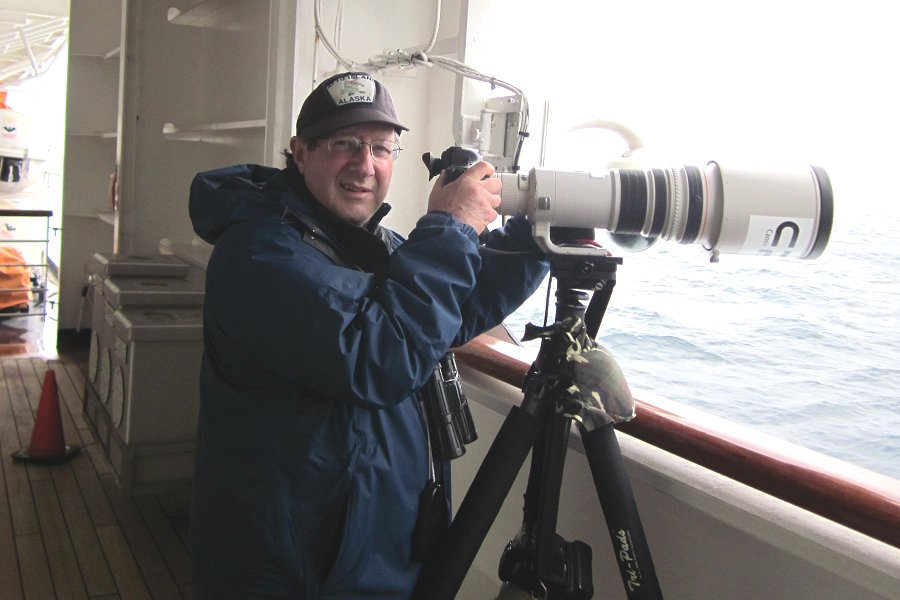 Photographing on repositioning Cruise to Vancouver - 2012